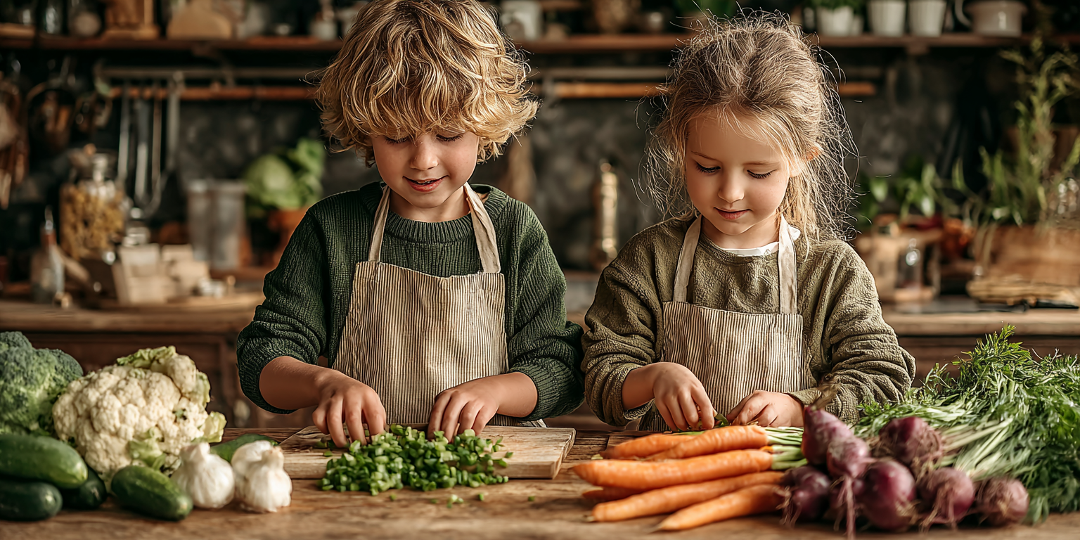 Діти готують